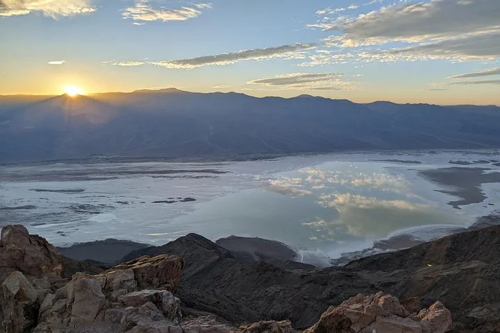High overlook across the salt basin